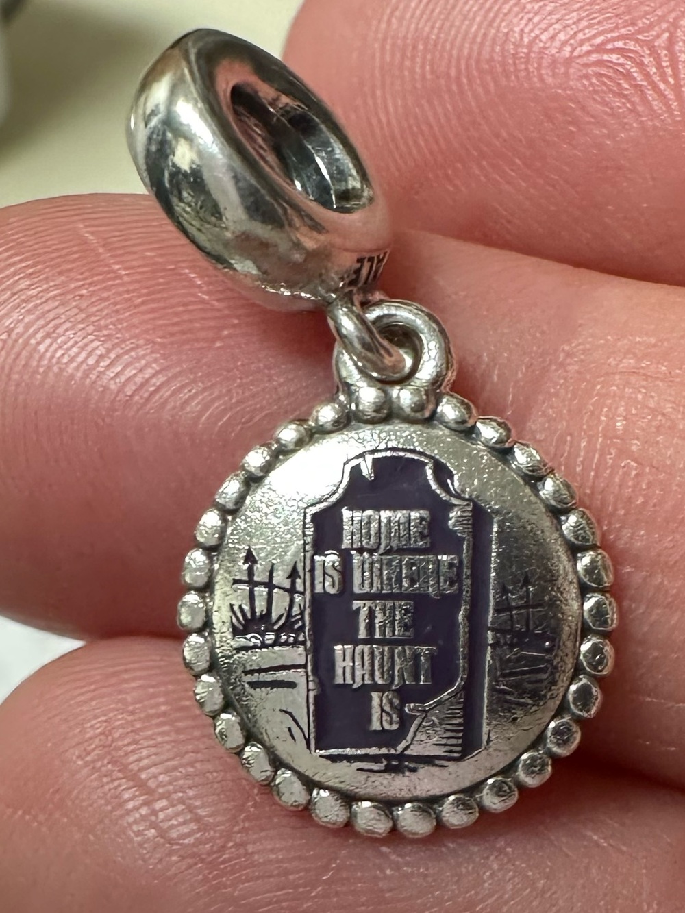 Official Pandora Dangle Charm Disney Parks Haunted Mansion